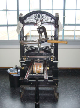 Old Printing Machine